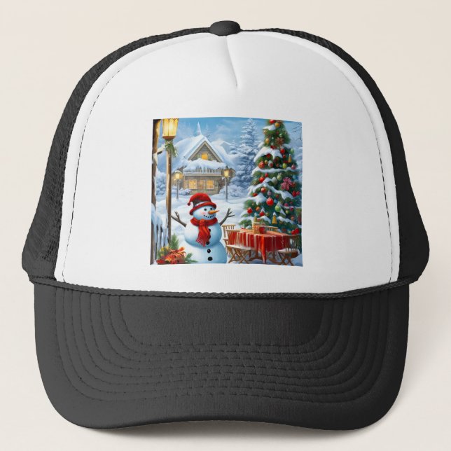 Gorra De Camionero Christmas Hat (Anverso)