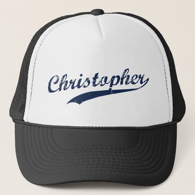 Gorra De Camionero Christopher (Anverso)