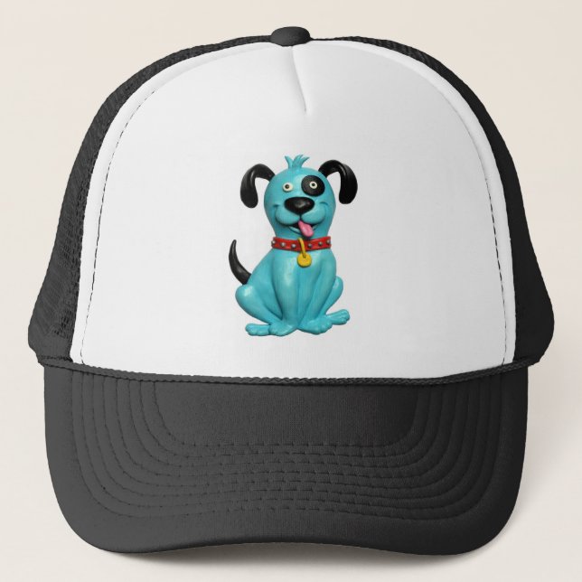 Gorra De Camionero Chucho azul (Anverso)