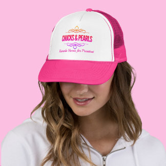 Gorra De Camionero Chucks & Pearls Vote Kamala
