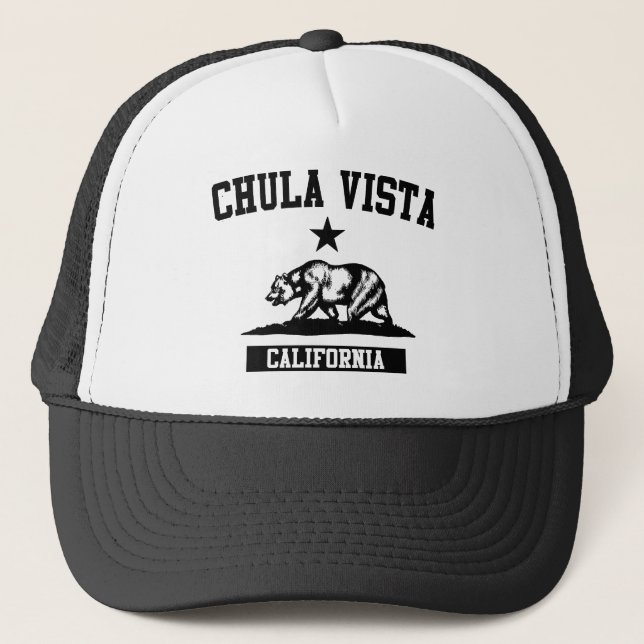 Gorra De Camionero Chula Vista California (Anverso)