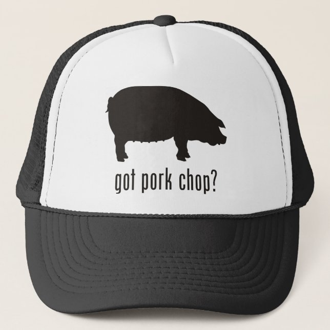 Gorra De Camionero Chuleta de cerdo (Anverso)