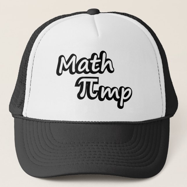 Gorra De Camionero Chulo de la matemáticas (Anverso)