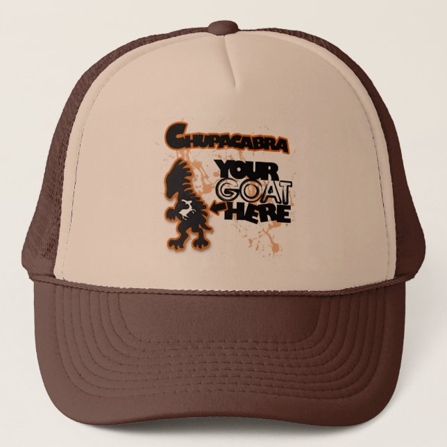 Gorra De Camionero Chupacabra (Anverso)