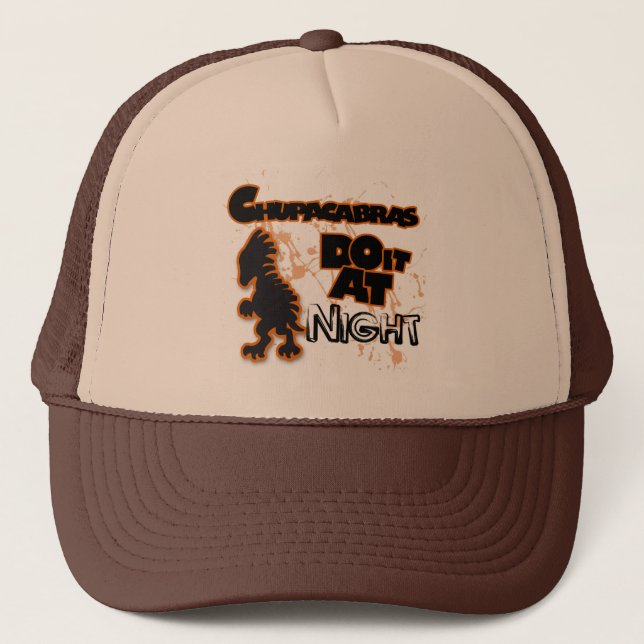 Gorra De Camionero Chupacabra (Anverso)