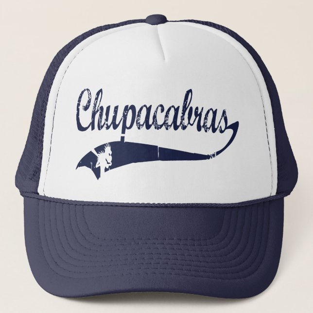 Gorra De Camionero Chupacabra de trueque (Anverso)