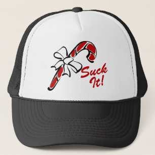 Gorra De Camionero Chúpelo bastón de caramelo