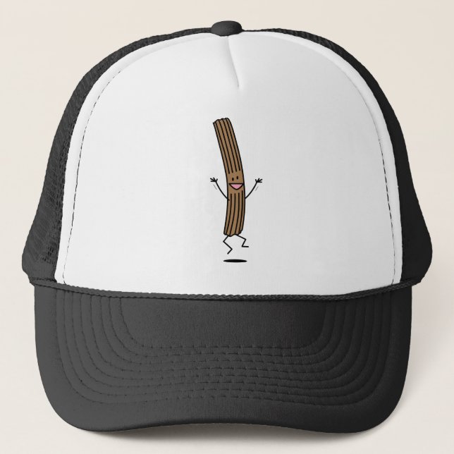 Gorra De Camionero Churro de salto que anima (Anverso)
