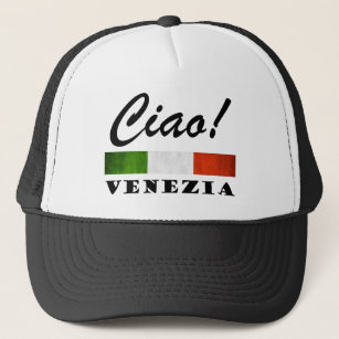 Gorra De Camionero ¡Ciao! Venezia Tricolore Bandera italiana Venecia 