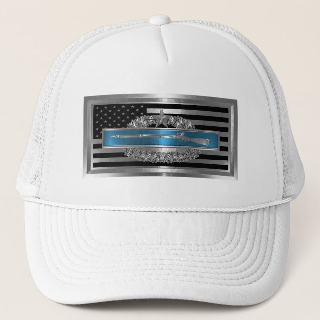 Gorra De Camionero CIB con estrella de combate (Anverso)