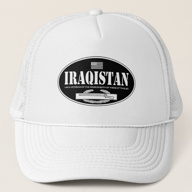 Gorra De Camionero CIB de Iraqistan (Anverso)
