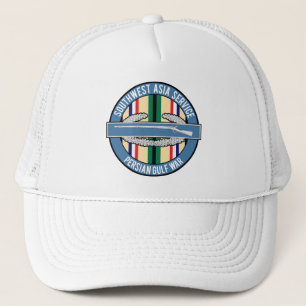 Gorra De Camionero CIB de la guerra del golfo Pérsico
