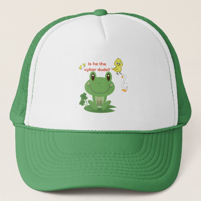 Gorra De Camionero Ciber (Anverso)