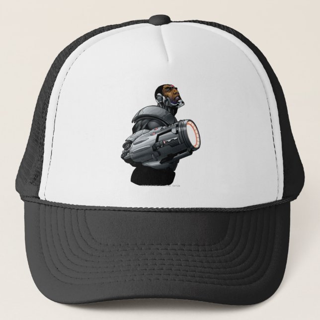 Gorra De Camionero Ciborg y quiebra de armas (Anverso)
