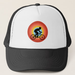 GORRA DE CAMIONERO CICLISMO ATARDECER VINTAGE