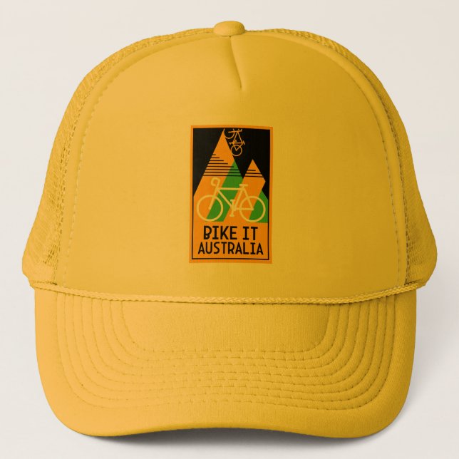 Gorra De Camionero Ciclismo Australia (Anverso)