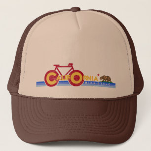Gorra De Camionero ciclismo CA de California