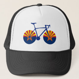Gorra De Camionero Ciclismo con bandera de Arizona