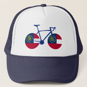 Gorra De Camionero Ciclismo con bandera de Georgia