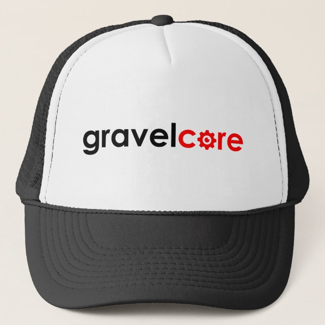 Gorra De Camionero Ciclismo de grava Gravelcore (Anverso)