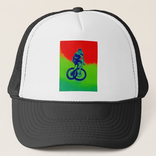 Gorra De Camionero Ciclismo de montaña (Anverso)