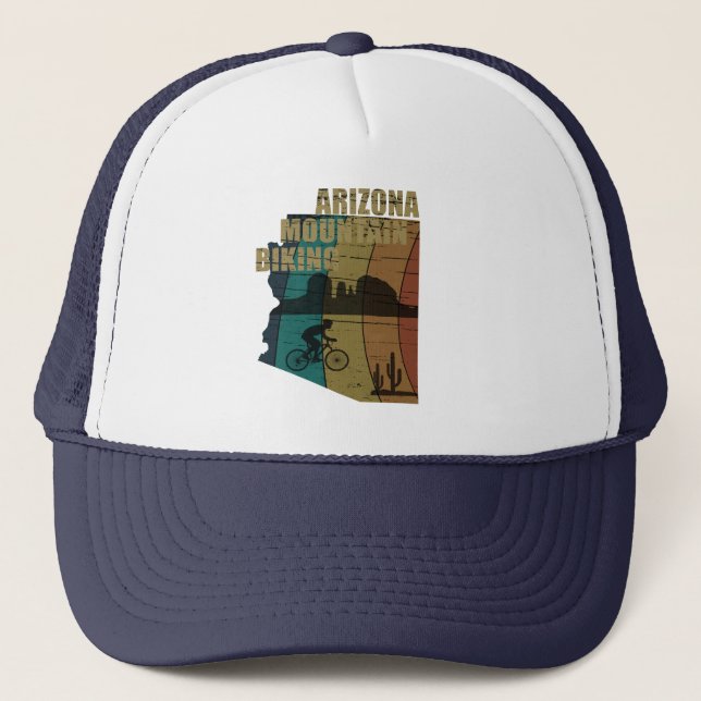 Gorra De Camionero Ciclismo de montaña de Arizona (Anverso)