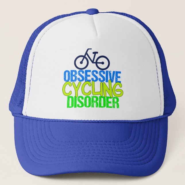 Gorra De Camionero Ciclismo divertido (Anverso)