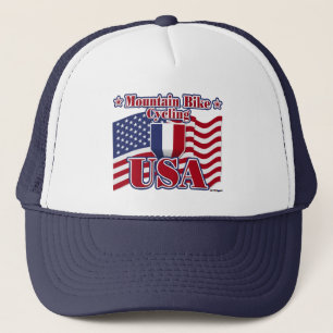 Gorra De Camionero Ciclismo en bicicleta de montaña EE.UU.
