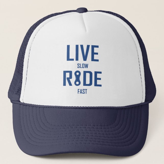 Gorra De Camionero Ciclismo rápido en marcha lenta (Anverso)