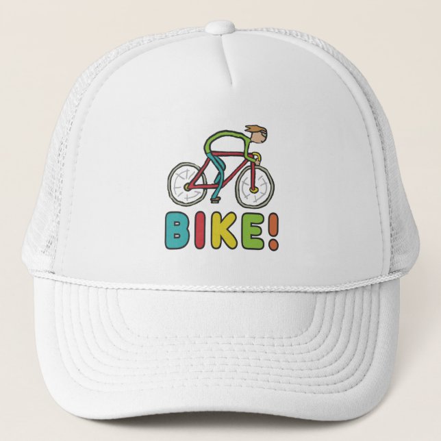 Gorra De Camionero Ciclista (Anverso)