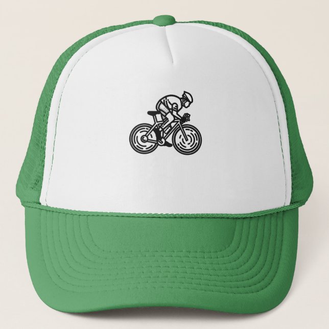 Gorra De Camionero ciclista de velocidad (Anverso)