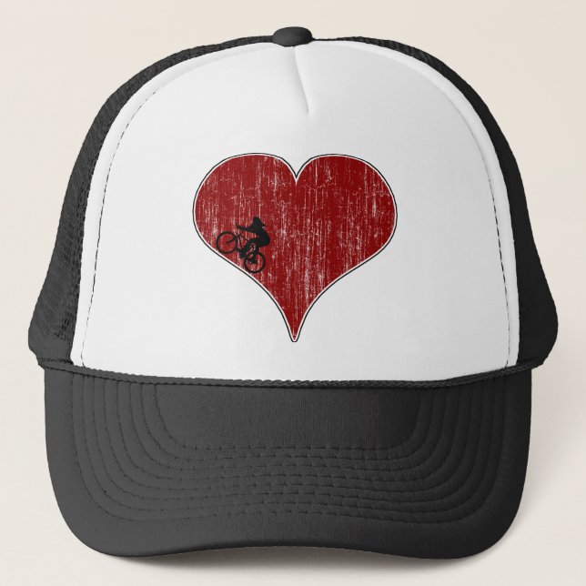 Gorra De Camionero Ciclo Biking del amor (Anverso)