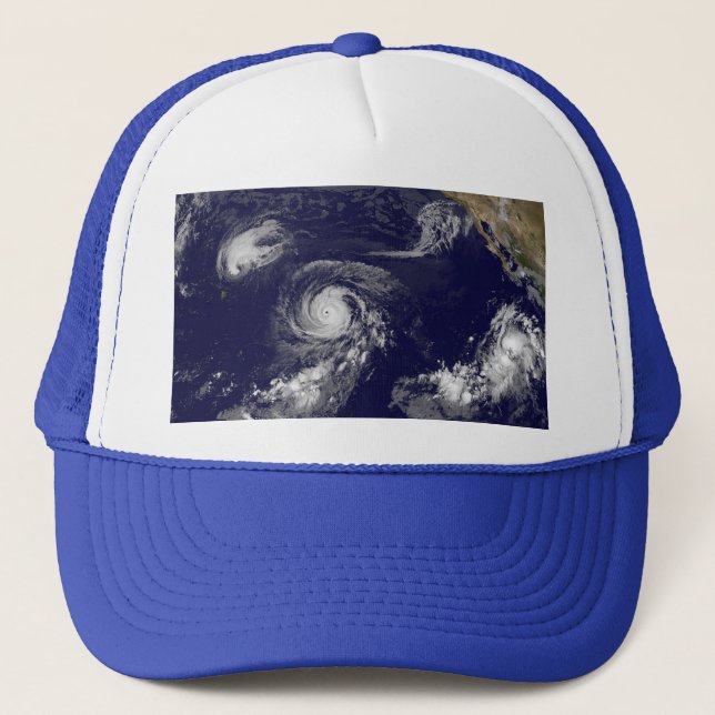 Gorra De Camionero Ciclones tropicales (Anverso)