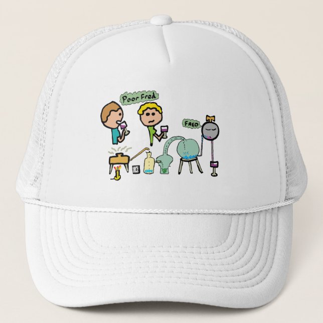 Gorra De Camionero Ciencia divertida (Anverso)