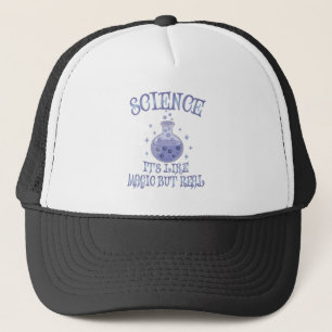 Gorra De Camionero Ciencia - Es como la magia pero real
