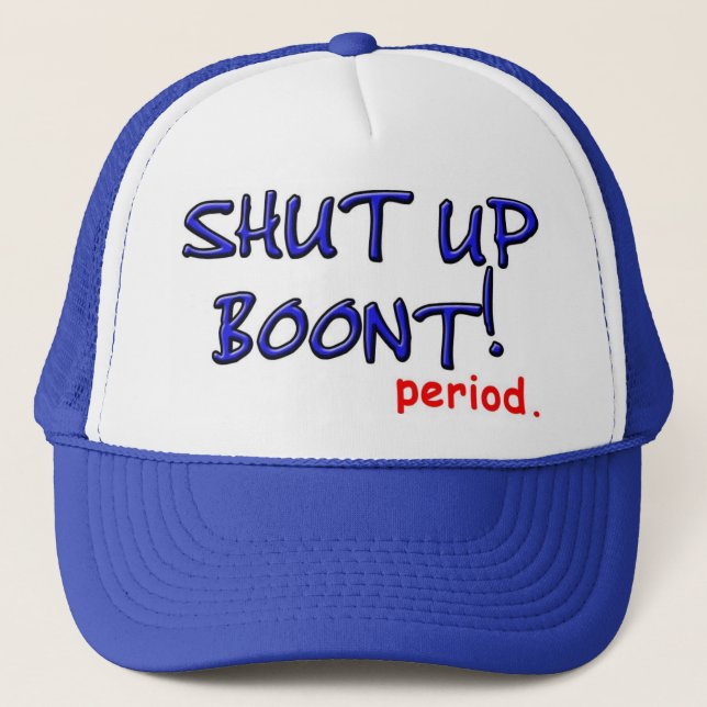 Gorra De Camionero ¡Cierre Boont! (Anverso)