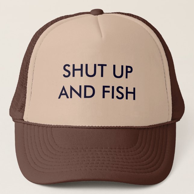 Gorra De Camionero Cierre para arriba y pesque (Anverso)