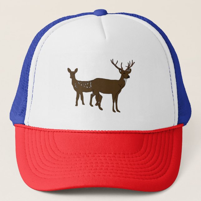 Gorra De Camionero Ciervo (Anverso)