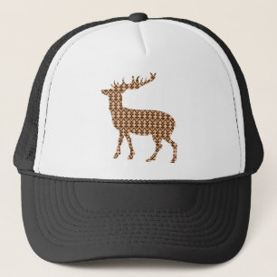 Gorra De Camionero Ciervos modernos del navidad