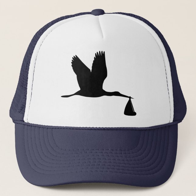 Gorra De Camionero Cigüeña - bebé (Anverso)