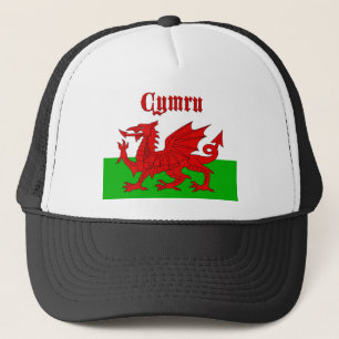 Gorra De Camionero Cimru de bandera galesa