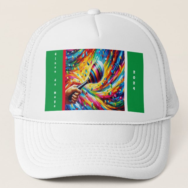 Gorra De Camionero Cinco de Mayo 2024 Maraca (Anverso)