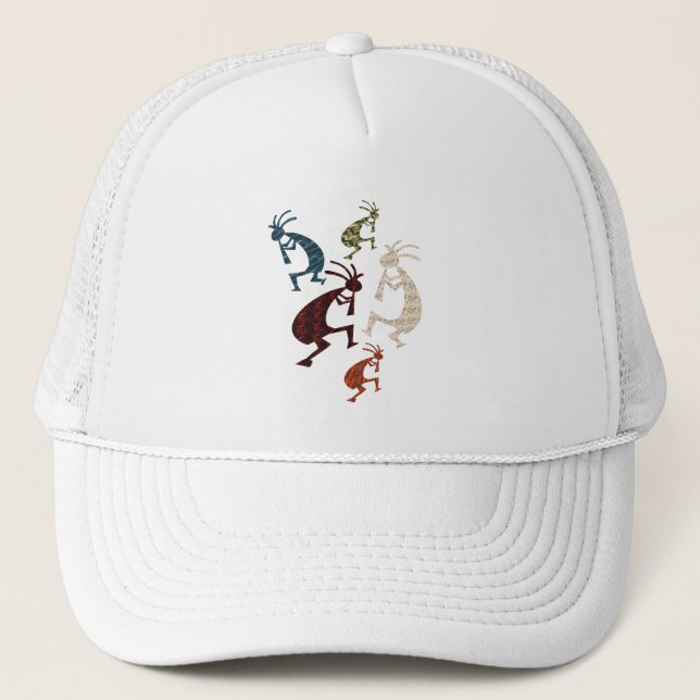 Gorra De Camionero Cinco Kokopelli (Anverso)