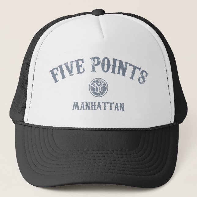 Gorra De Camionero Cinco puntos (Anverso)