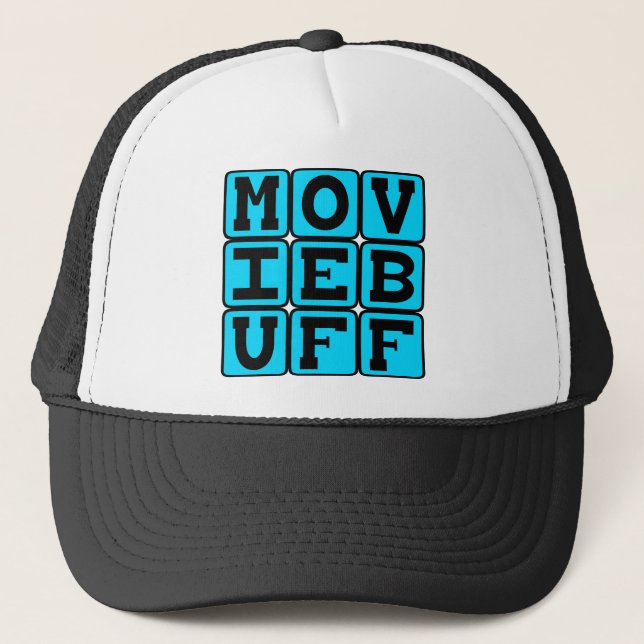 Gorra De Camionero Cineasta, Conocedor de Trivia de Cine (Anverso)