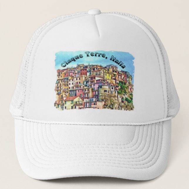 Gorra De Camionero Cinque Terre, Italia (Anverso)