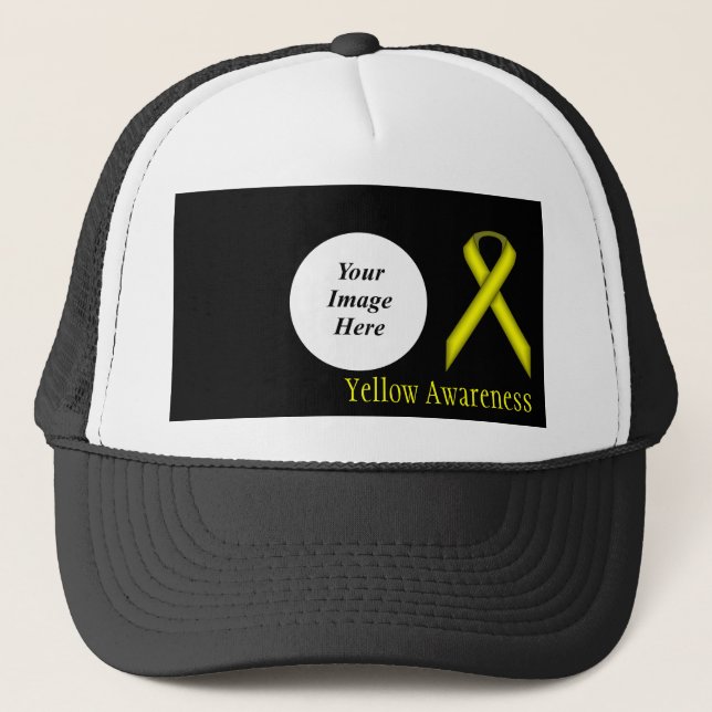 Gorra De Camionero Cinta amarilla estándar de Kenneth Yoncich (Anverso)