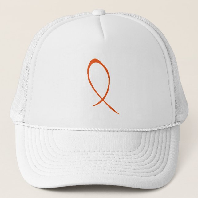 Gorra De Camionero Cinta anaranjada (Anverso)