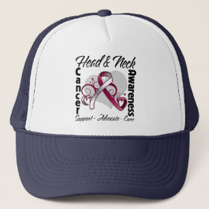 Gorra De Camionero Cinta cardíaca - Conciencia sobre el cáncer de cab