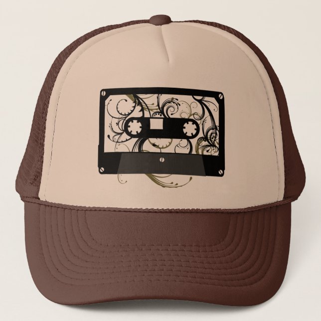 Gorra De Camionero Cinta Cassette (Anverso)